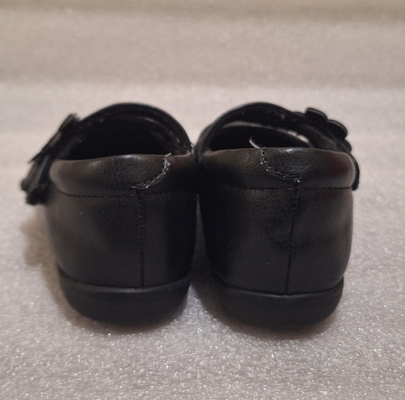 🏷 2/$12 Kids Black Dress Shoes with Buckle Closure - Picture 3 of 5